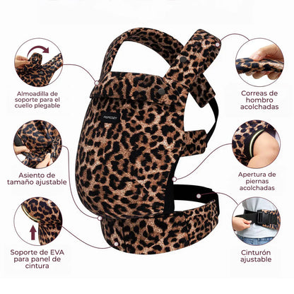 Portabebe 3 en 1 Leopardo