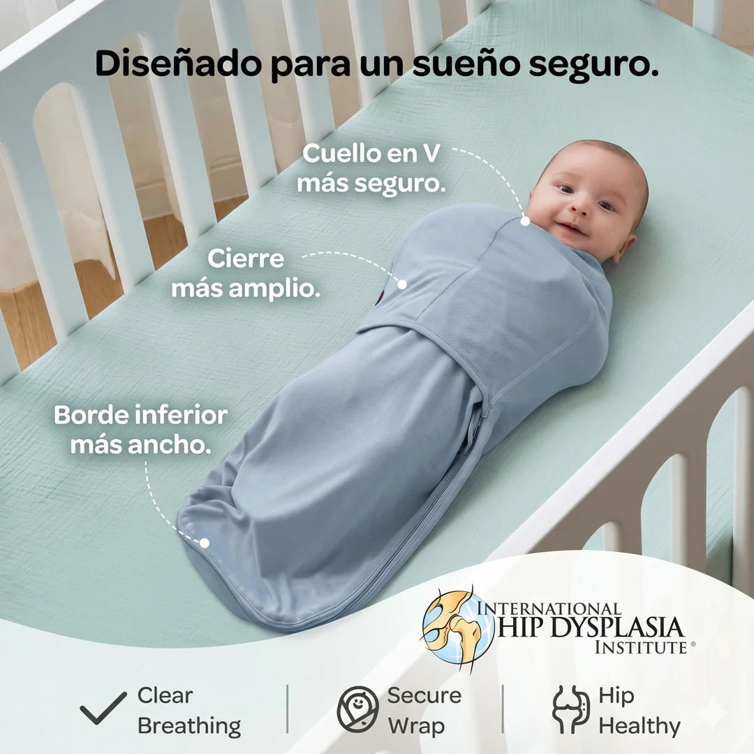 Manta de Arrullo Easy Swaddle Blue/Green