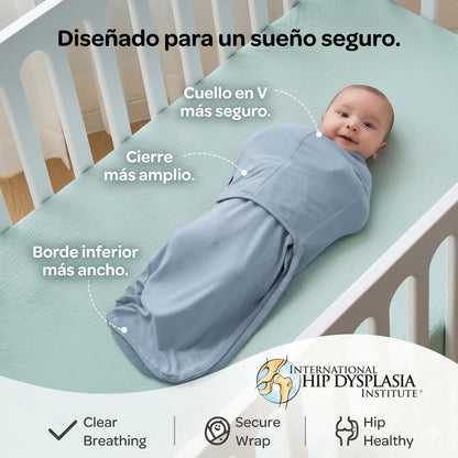 Manta de Arrullo Easy Swaddle Blue/Green