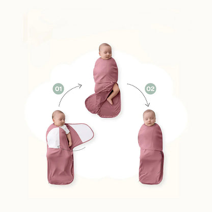 Manta de Arrullo Easy Swaddle Pink/White