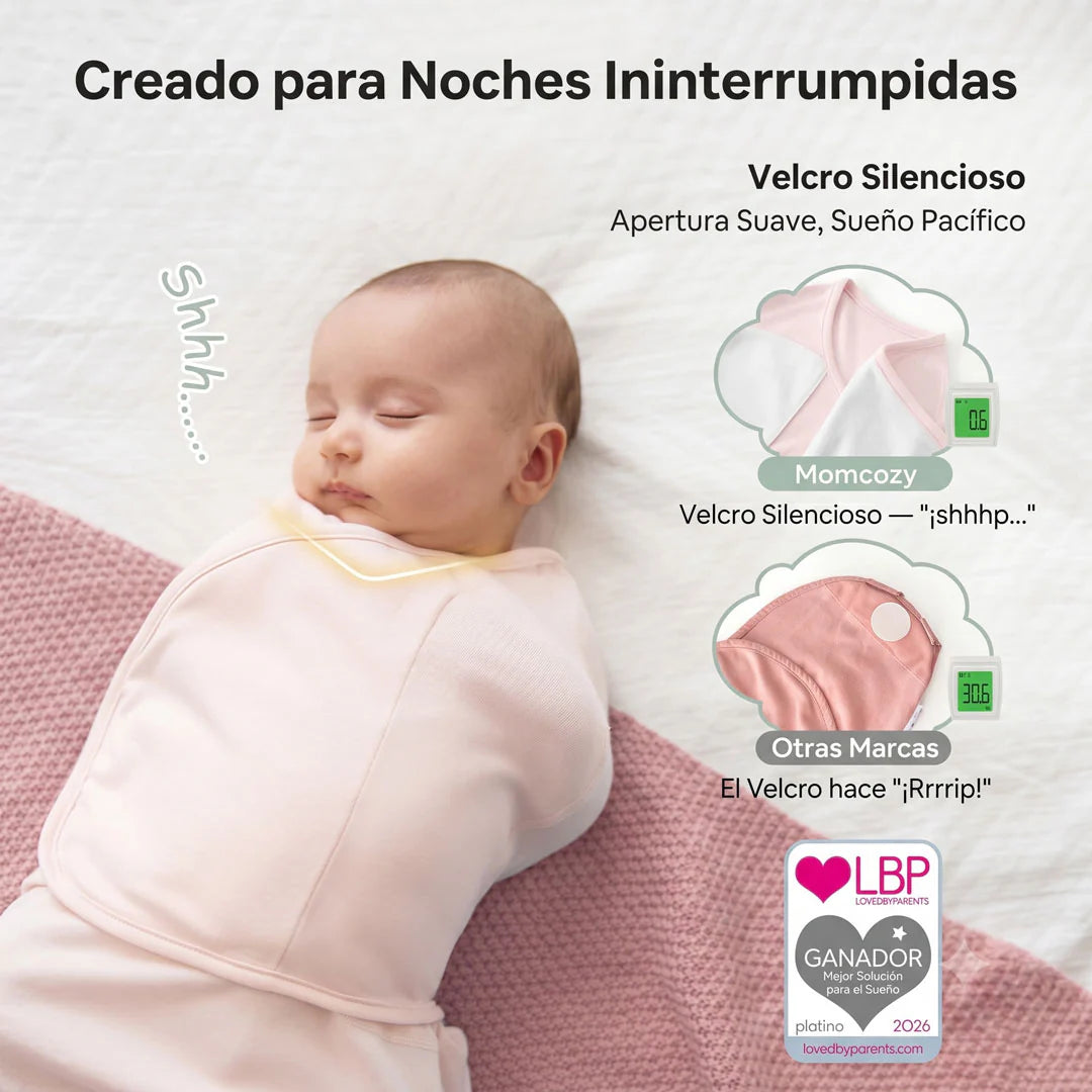 Manta de Arrullo Easy Swaddle Pink/White