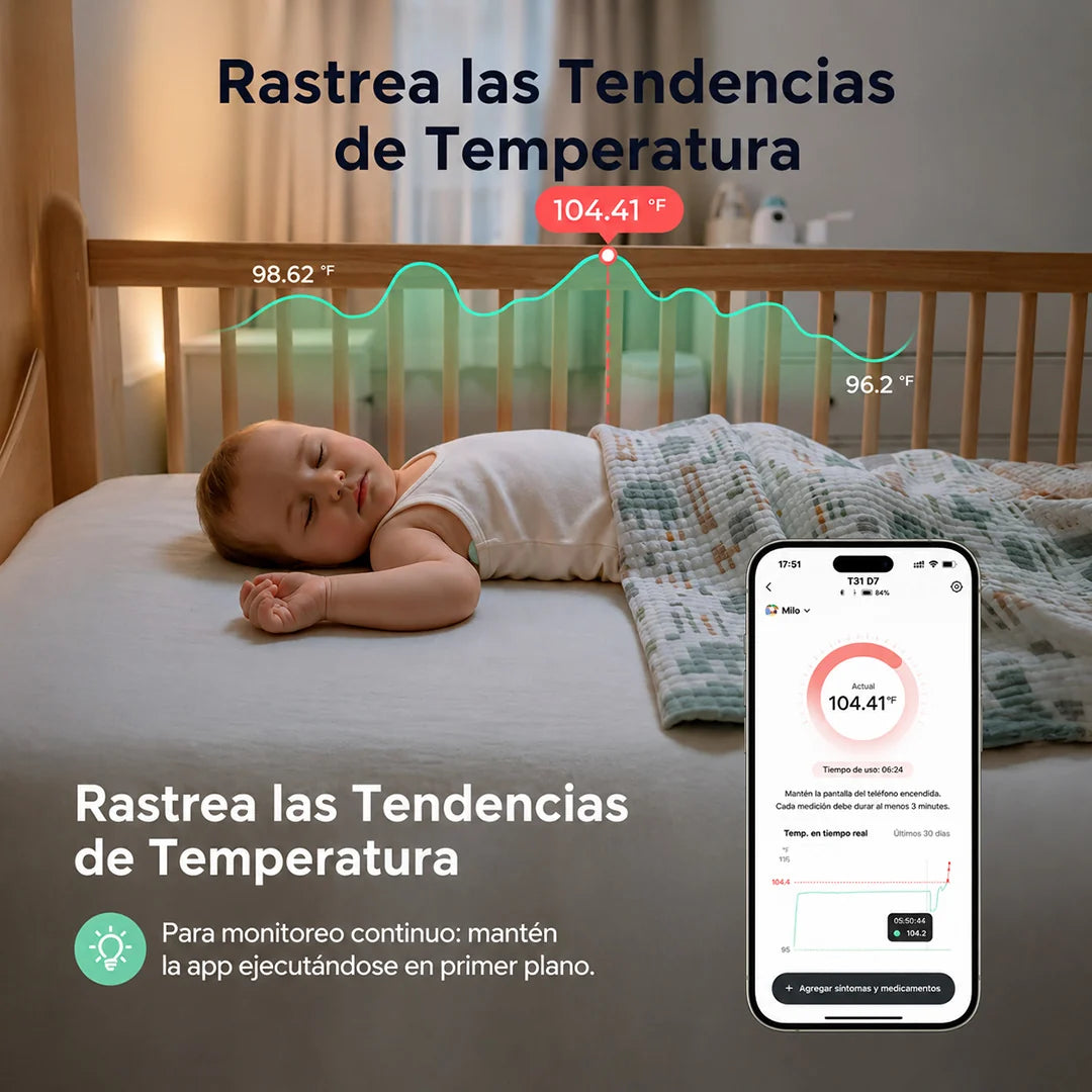 Termómetro Continuo para Bebé