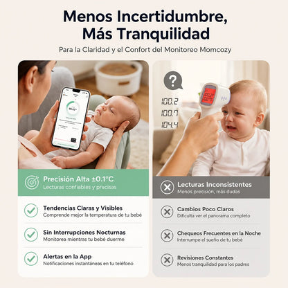 Termómetro Continuo para Bebé