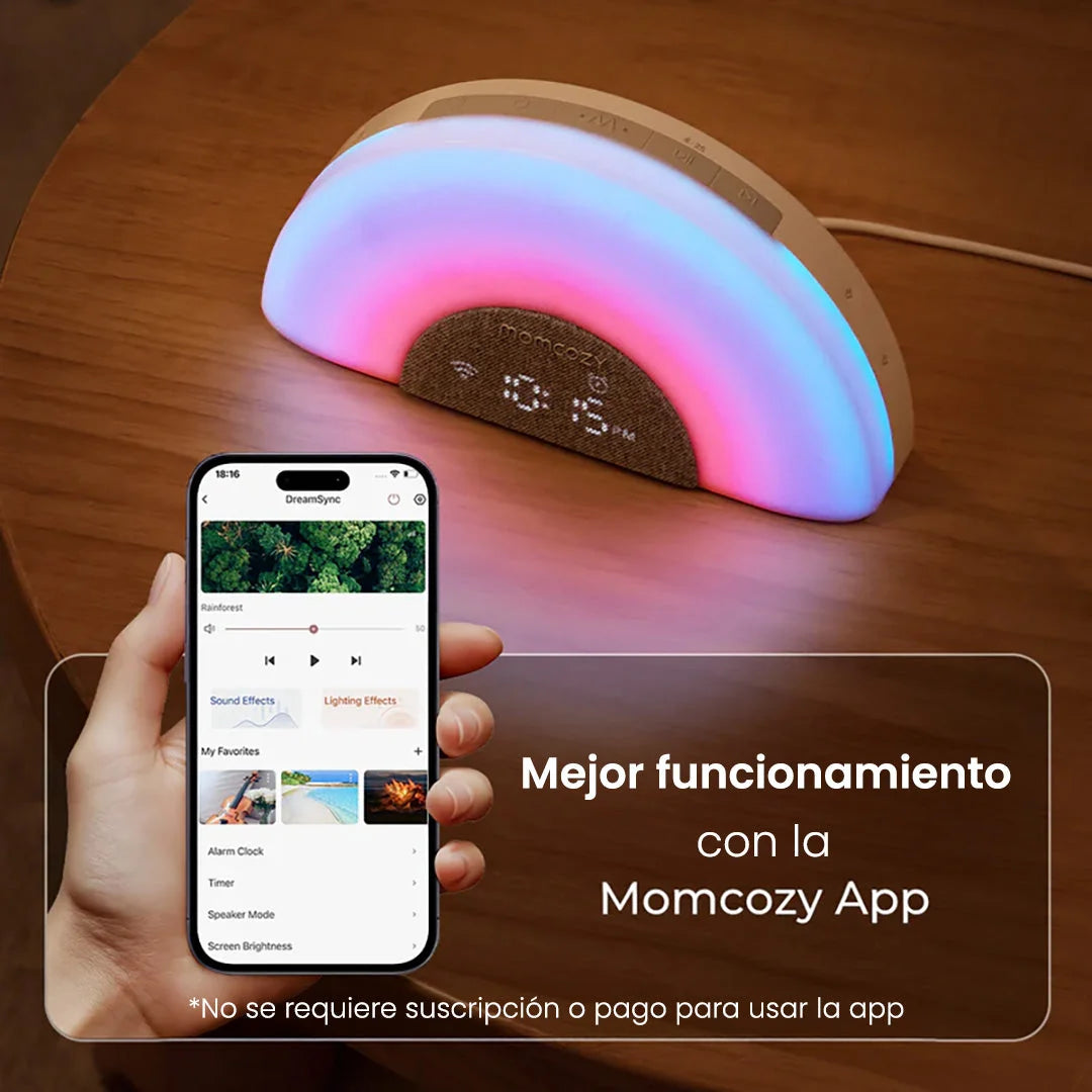 Máquina Ruido Blanco Arcoíris