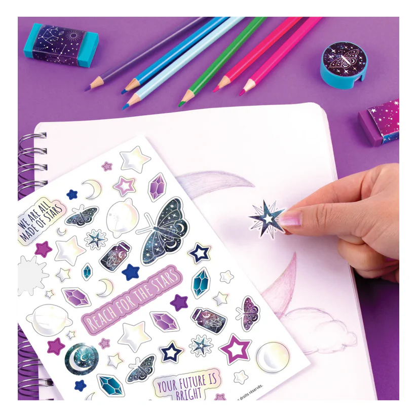 Cuaderno de Dibujo Celestial Set Todo en Uno