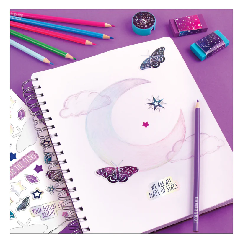 Cuaderno de Dibujo Celestial Set Todo en Uno