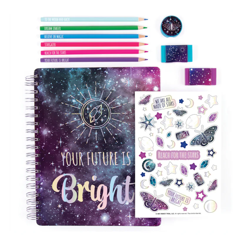Cuaderno de Dibujo Celestial Set Todo en Uno