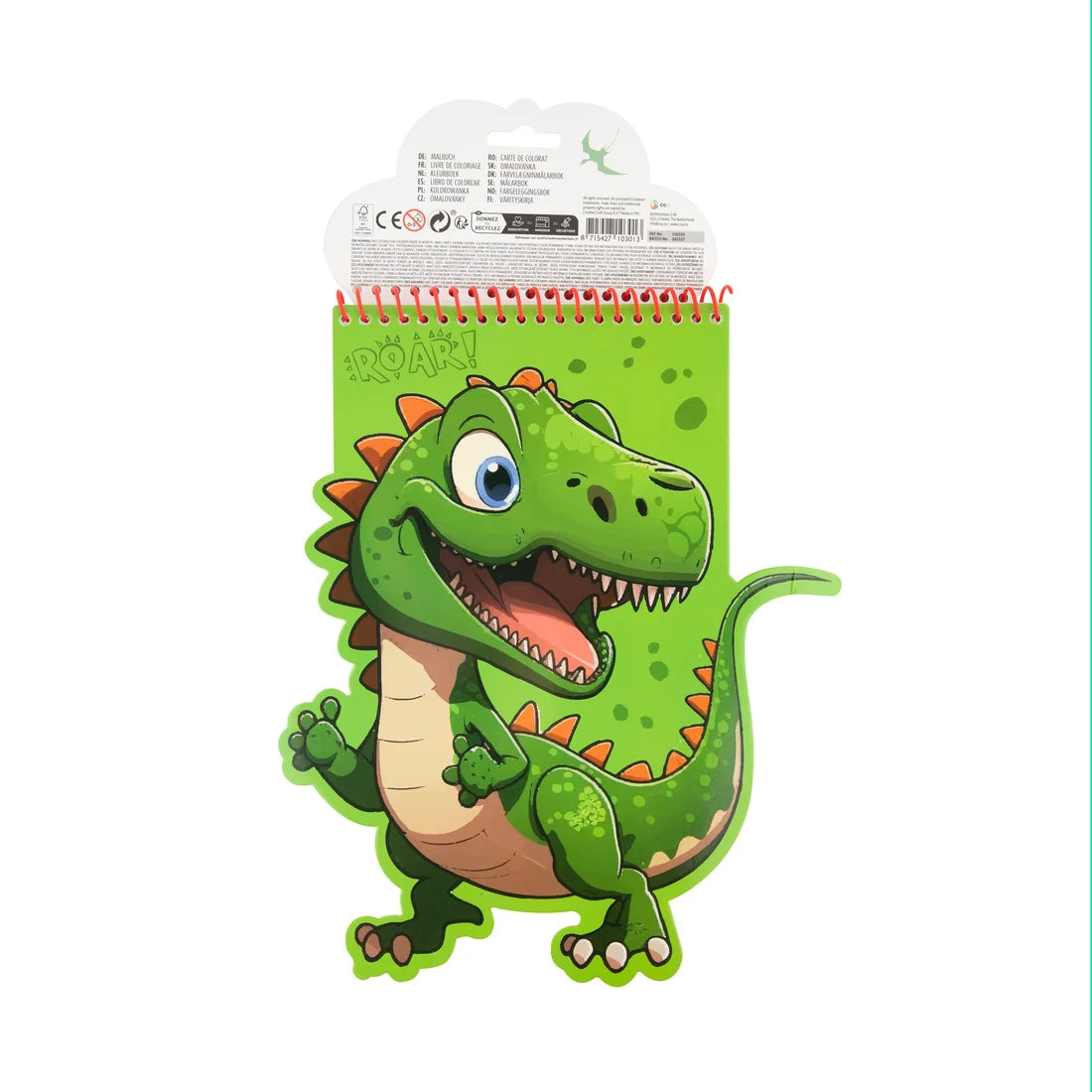Libro para Pintar Dinosaurio