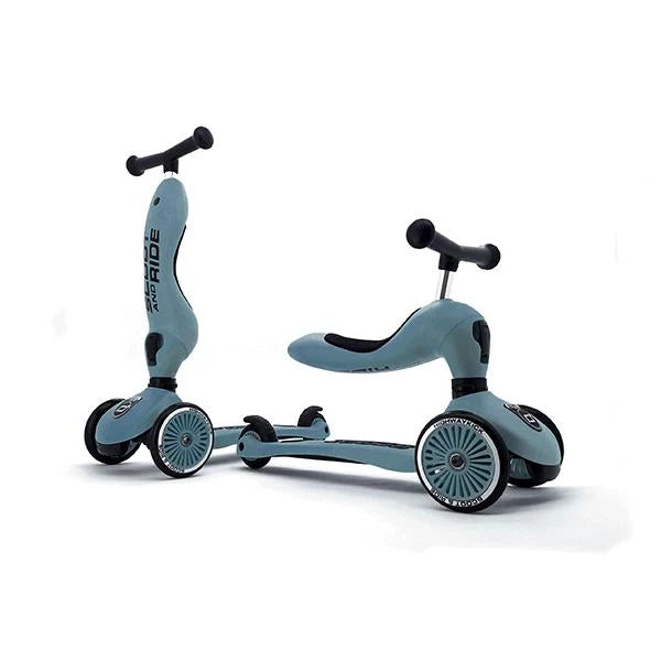Scooter 2 en 1 Highwaykick 1 Steel