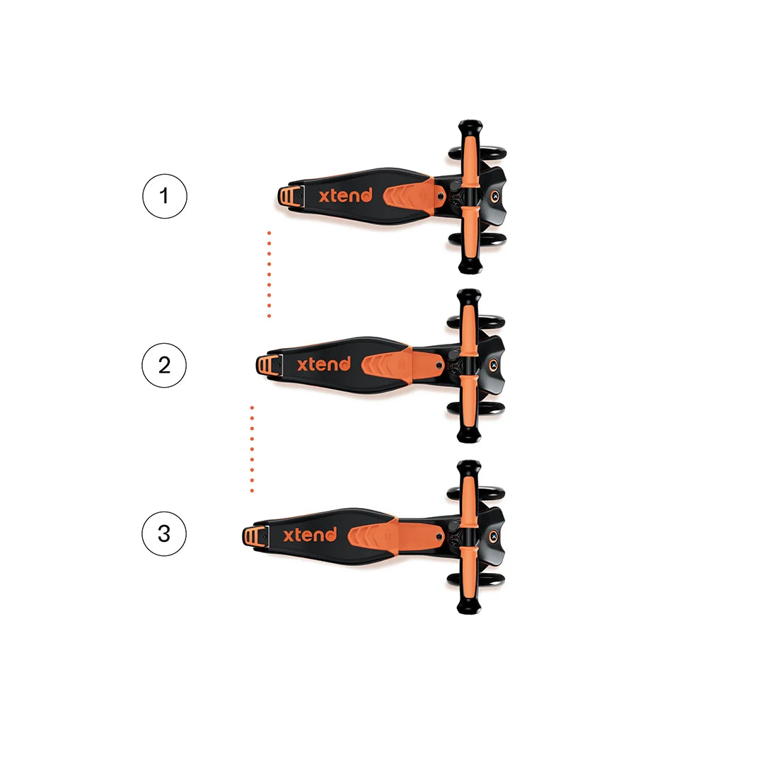 Xtend Ride-on 3 en 1 Orange (1-12 años)