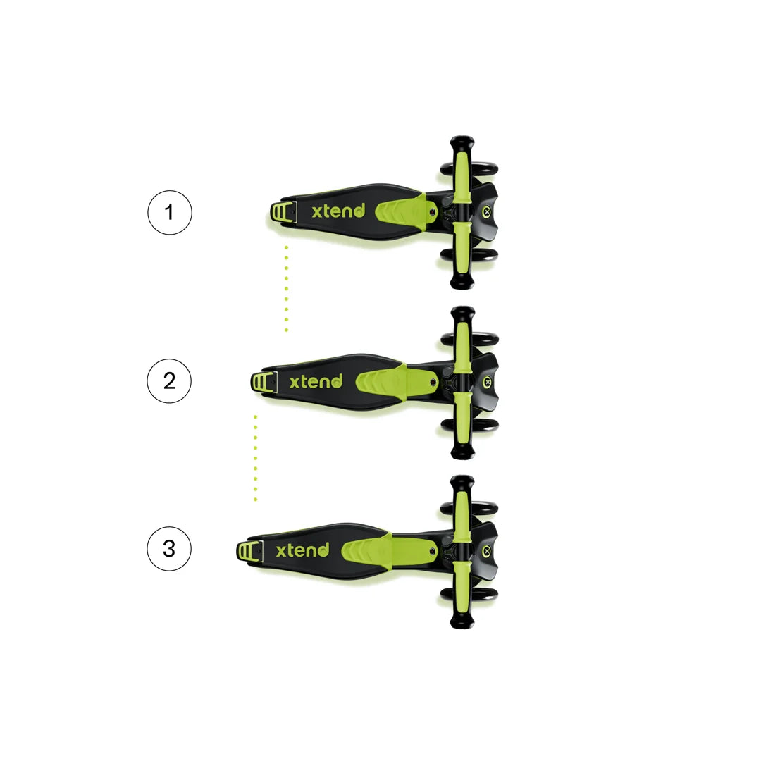 Xtend Ride-on 3 en 1 Lime (1-12 años)