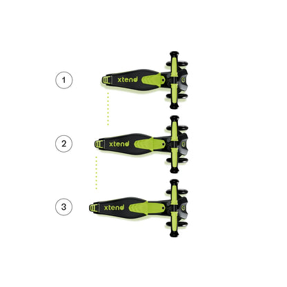 Xtend Ride-on 3 en 1 Lime (1-12 años)