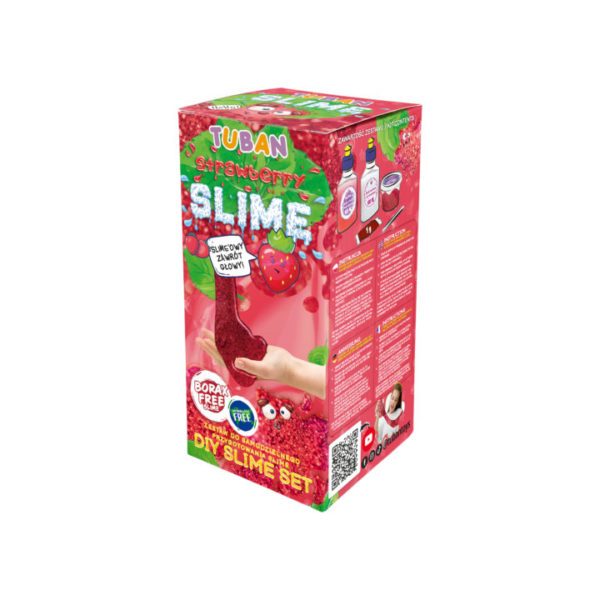 Kit hazlo tu mismo. Slime – Frutilla