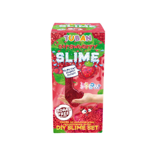 Kit hazlo tu mismo. Slime – Frutilla