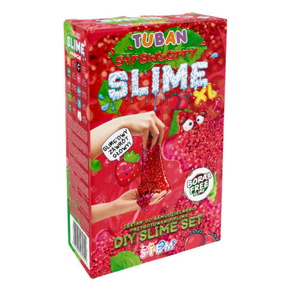 Kit hazlo tu mismo. Slime Frutilla XL