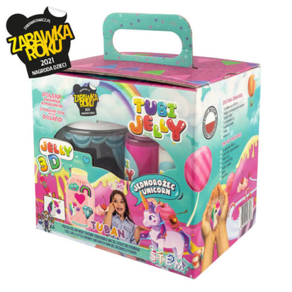 Set Tubi Jelly 6 colores + Acuario – Unicornio