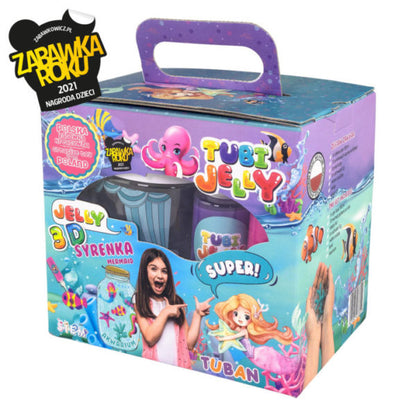 Set Tubi Jelly 6 colores + Acuario – Sirena