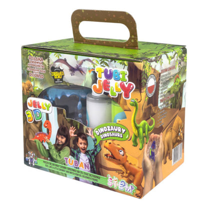 Set Tubi Jelly 6 colores + Acuario – Dinosaurios