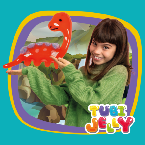 Set Tubi Jelly 6 colores + Acuario – Dinosaurios