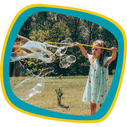 Set varita burbujas gigantes + Líquido 400 ml