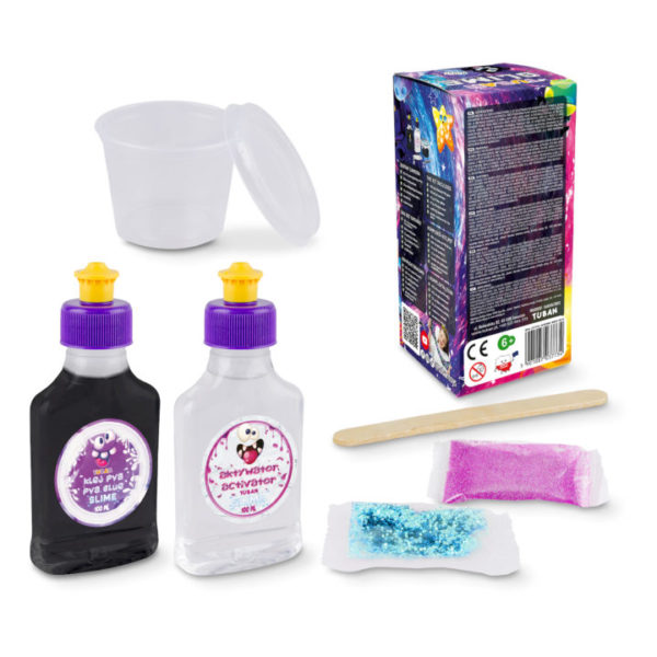 Kit hazlo tu mismo. Slime – Galáctico